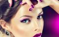 fashionstars.cc-beautiful-lady-with-purple-nails-and-lips-pic2 TRUCCO